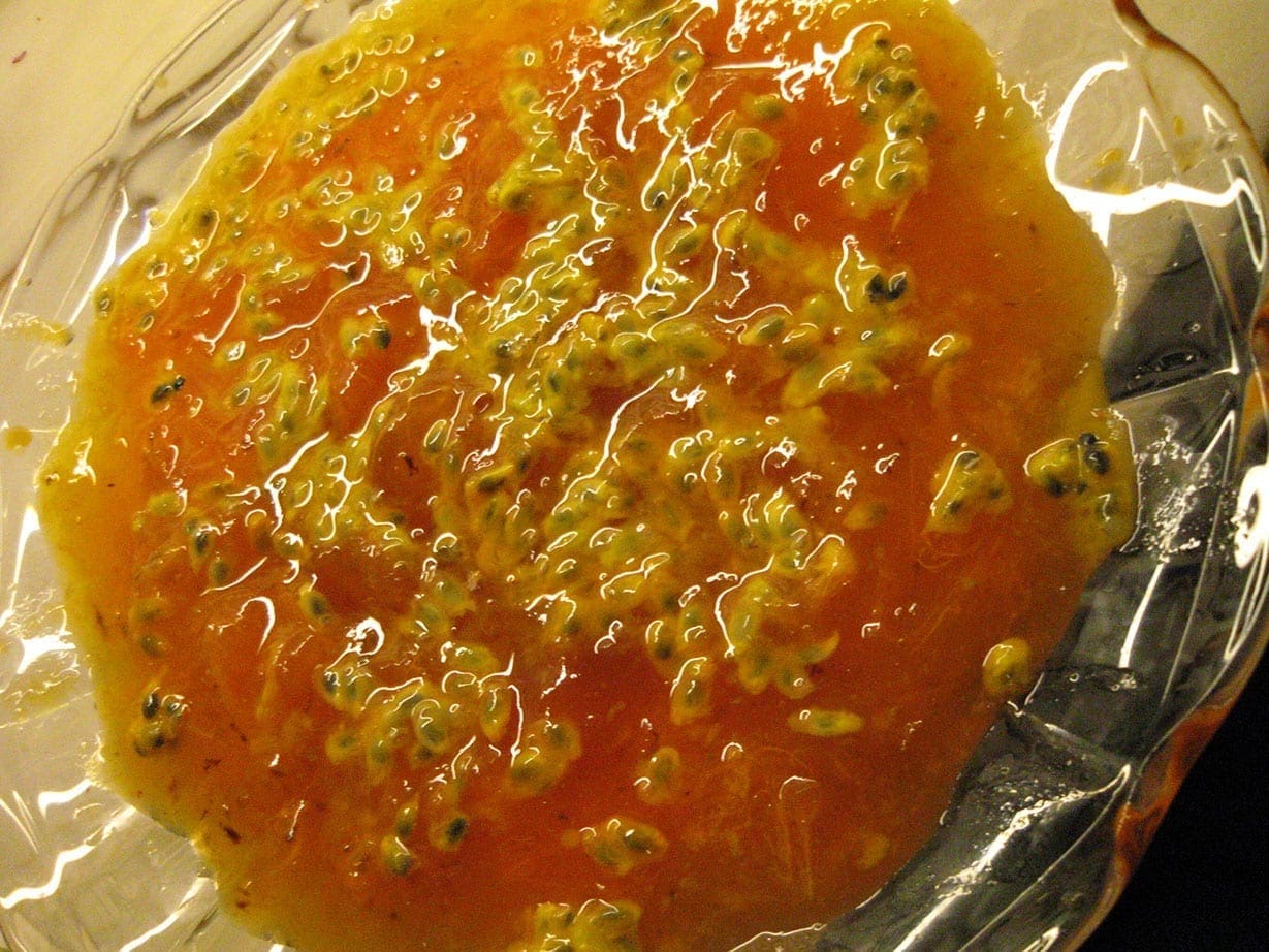 Diospiros com Maracujá, um manjar e tanto!