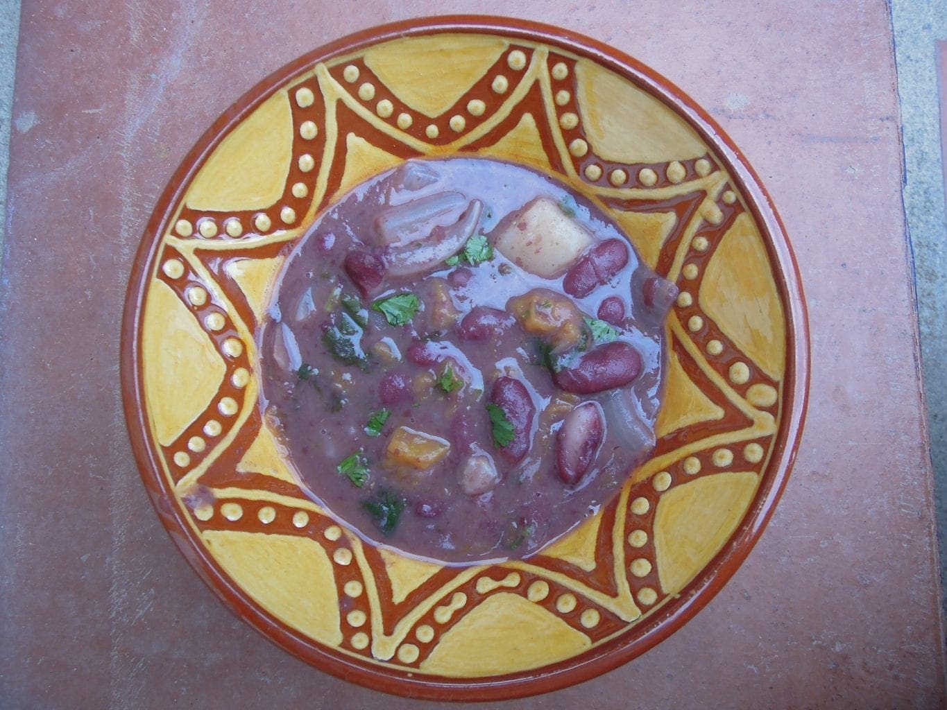 Sopa de Feijão Encarnado com Massa, a sopa do tio Zé