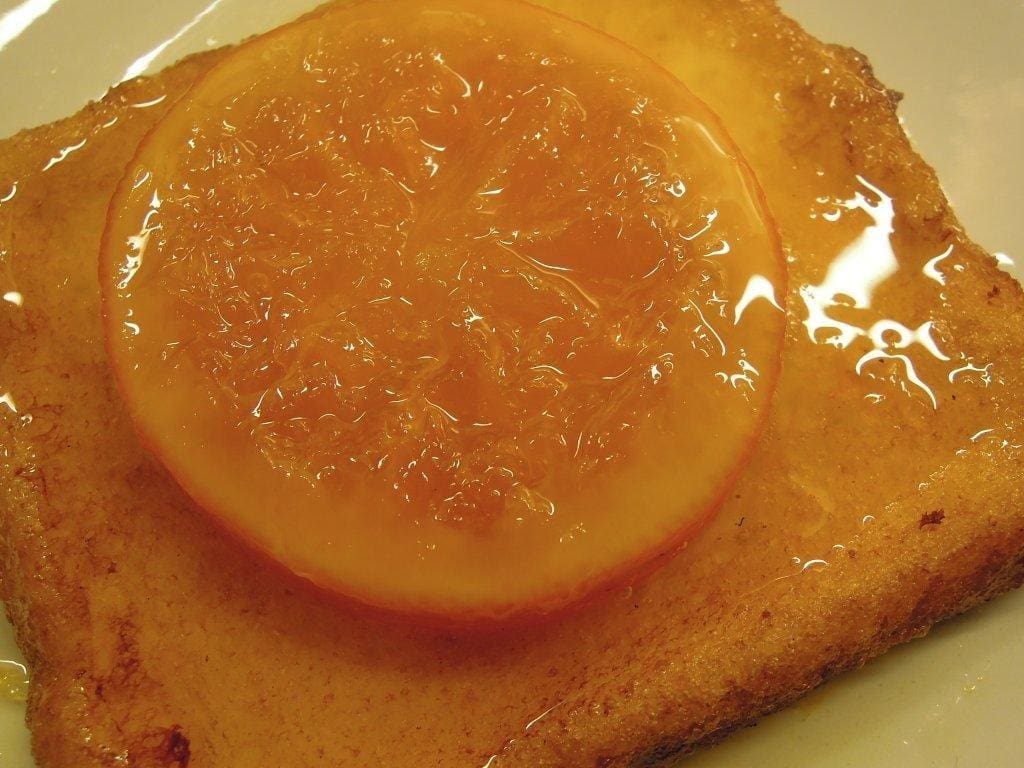 Fatias Paridas com Laranja