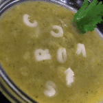 Sopa do a, e, i, o, u.