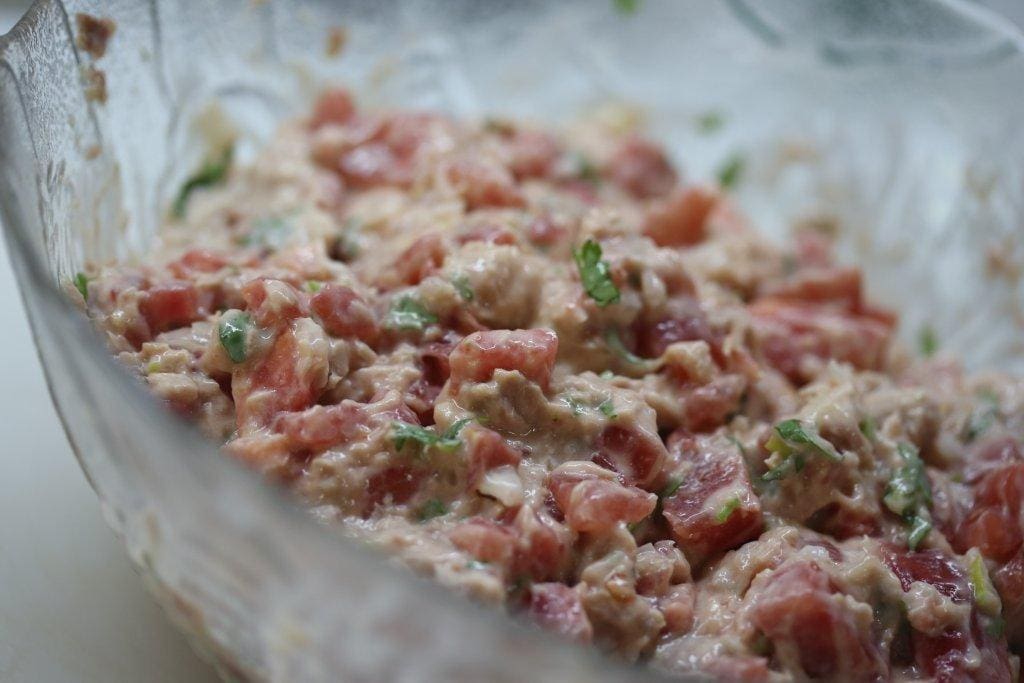 Grafe e Faca Pate de atum com tomate