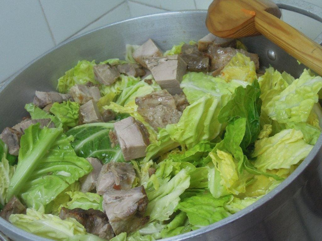 Grafe e Faca Sopa da Pedra com Arroz - Carnes