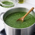 Caldo vegetal verde (base)