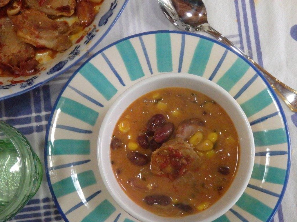 Cachupa Rápida com Lombinhos Fritos