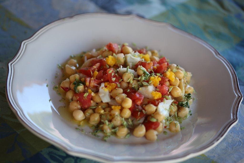 Salada de Verão com Grão