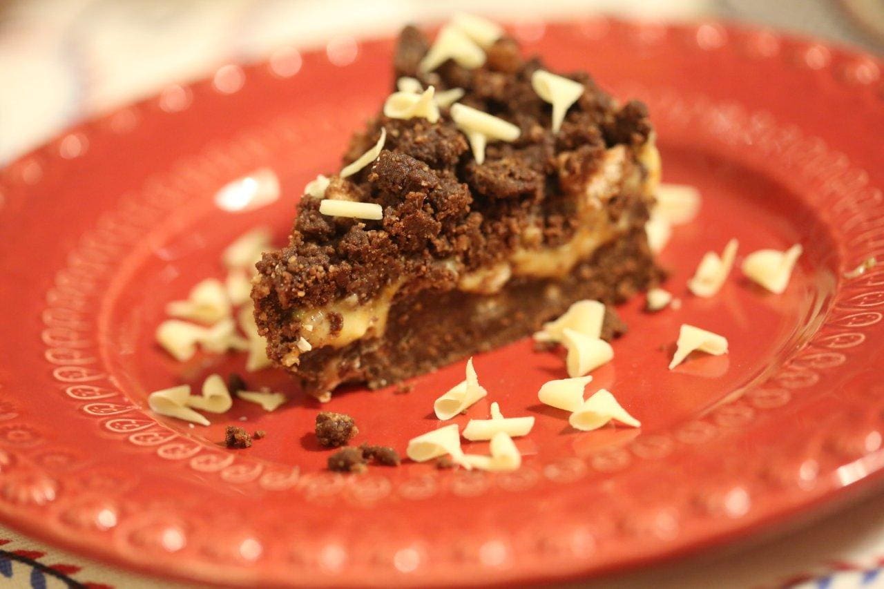 Bolo de Três Chocolates