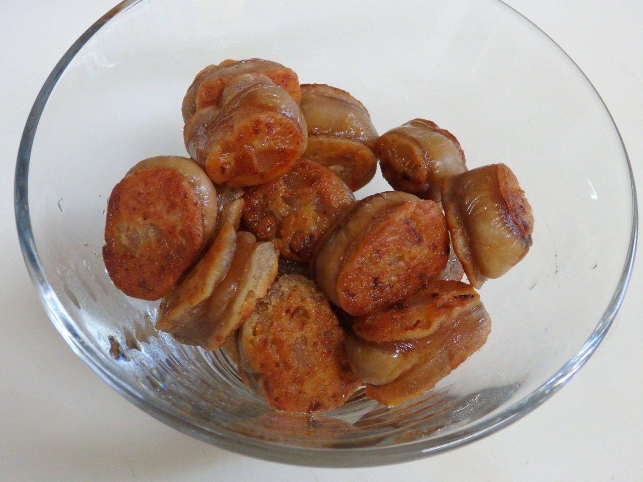 Farinheira Branca Frita às Rodelas