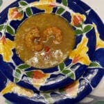 Canja de camarão 
