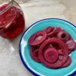 Picles de cebola Roxa