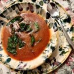 Sopa de acelgas